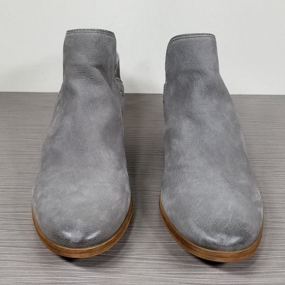 Sam Edelman Prentice Convertible Ankle Boot, Grey Leather, Womens Sizes 6 & 7 - Picture 2 of 9